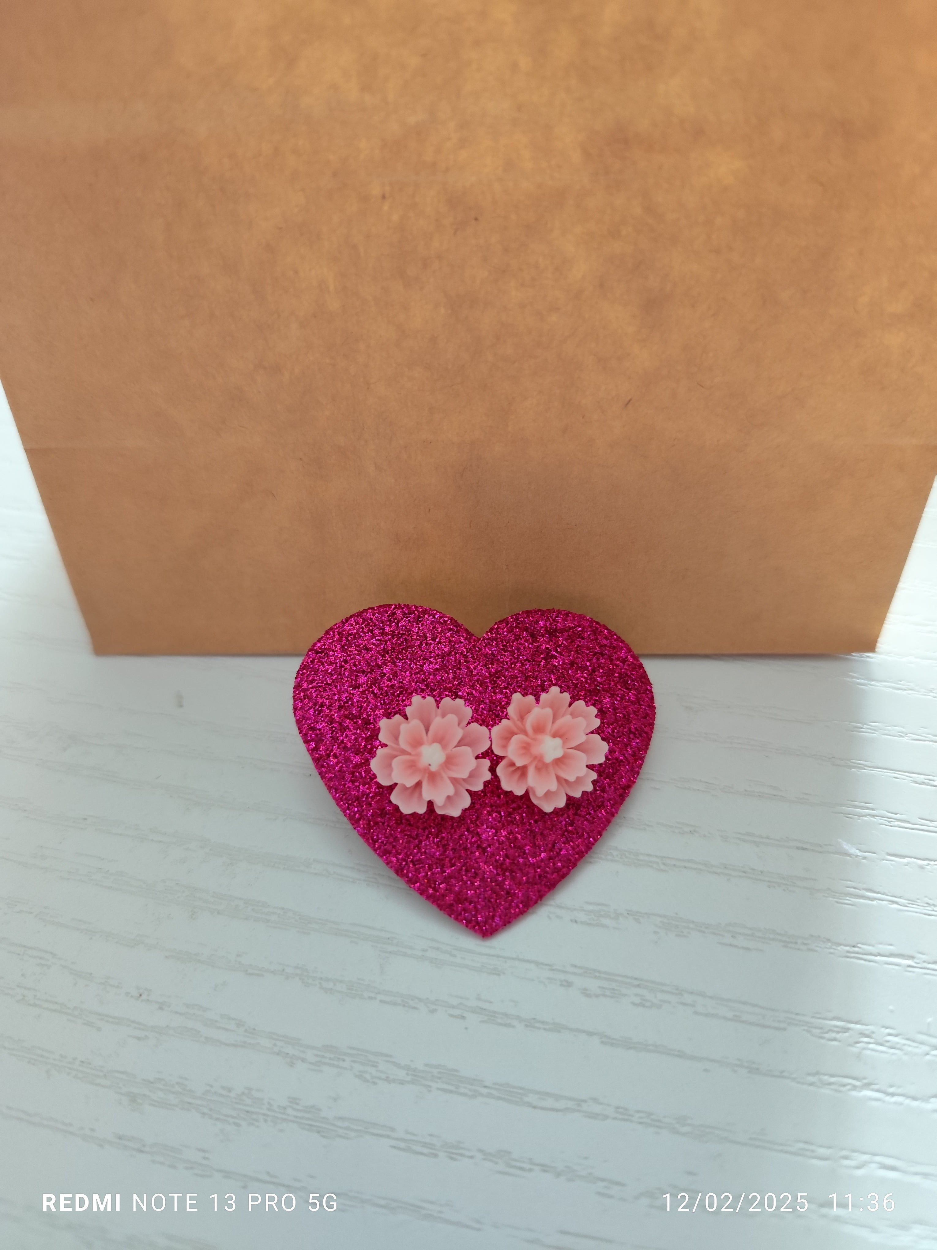 Flower earrings