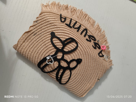☀️ Pochette SUMMER in Raffia - L'Accessorio Perfetto per l'Estate