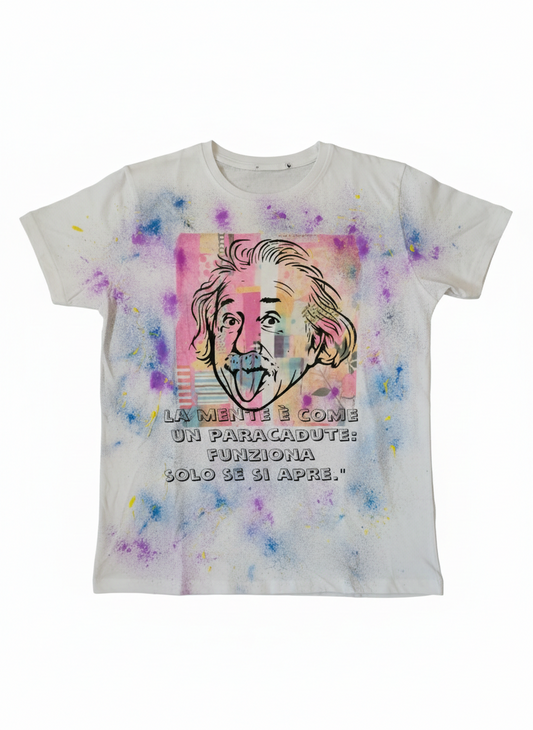 T-shirt "Mente Aperta" - Limited Edition Paint Sketches